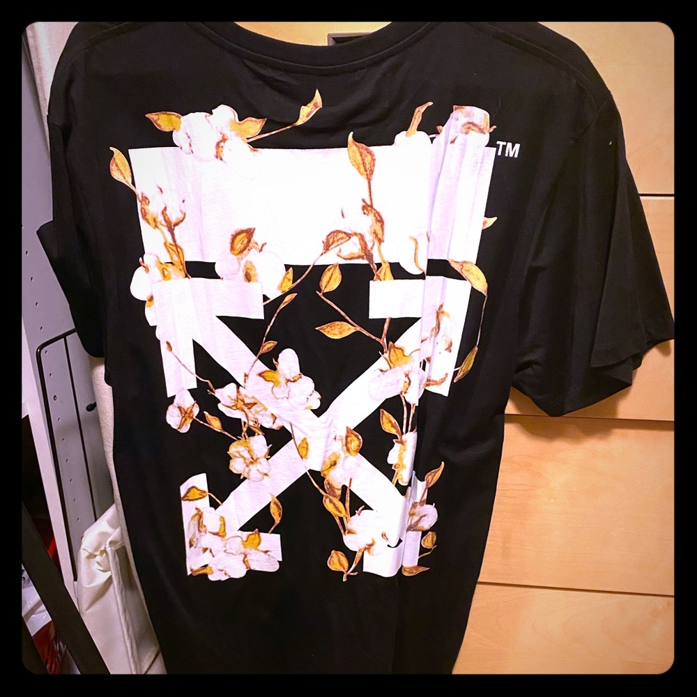 Off-White Flower SS19 size M US